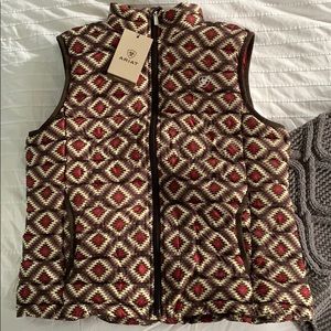 Ariat down vest